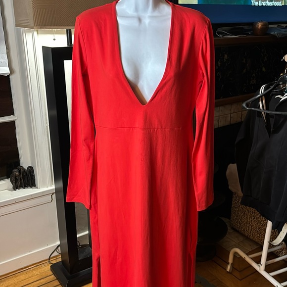 Icone’ cotton spandex dress, size large. NWOT. - Picture 1 of 5